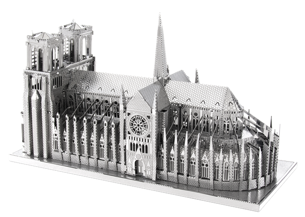 Metal Earth Premium Series Notre Dame de Paris No. ICX003