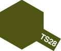 Tamiya TS-28 Olive Drab 2 Acrylic Spray Paint 3oz No. 85028
