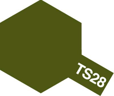Tamiya TS-28 Olive Drab 2 Acrylic Spray Paint 3oz No. 85028