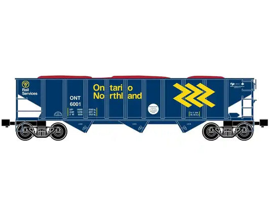 Ready Made Trains O Scale Ontario North 3 Bay Cola Hopper No. RMT-66299-02