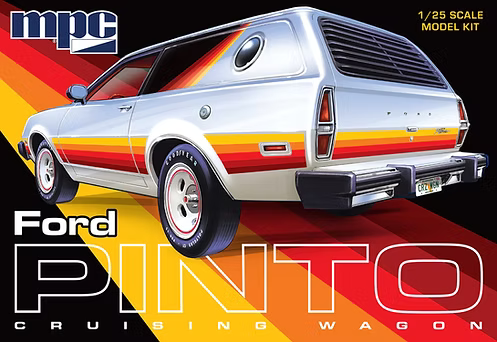 MPC Ford Pinto Cruising Wagon 1/25th Scale Plastic Car Model Kit No. MPC1047