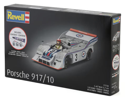 Revell 1/32nd Scale Porsche 917/10 plastic model car kit No. RMX77738