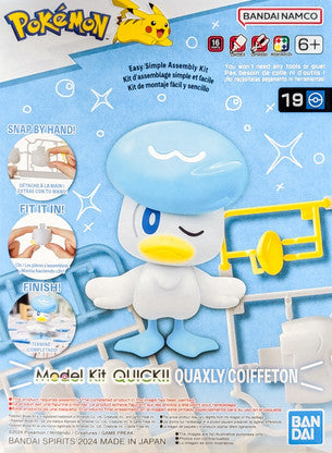 Pokemon Model Kit Quick Quaxly/Coiffeton No. 2730081