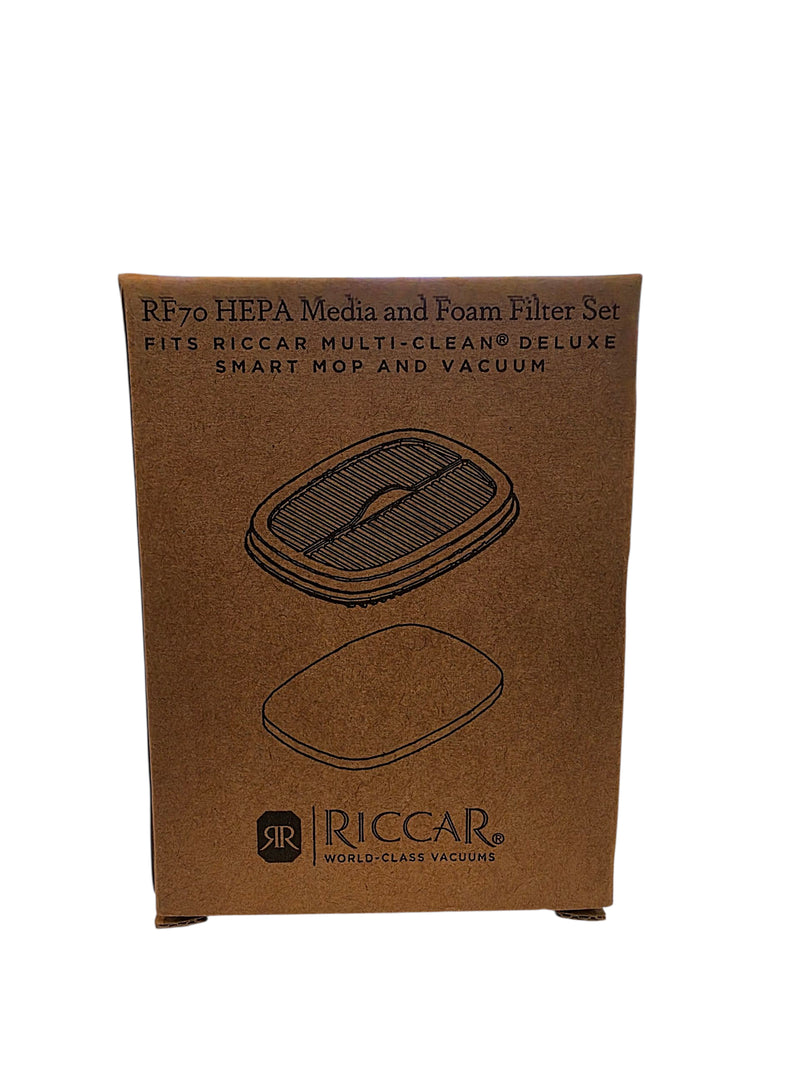 Riccar RF70 HEPA Media and Foam Filter