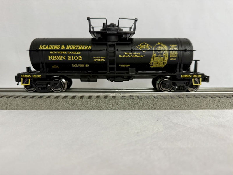 RMT O Scale Single Dome Tank Car Reading & Northern/Blk