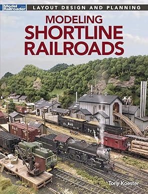 Model Railroader Books Layout Design and Planning Modeling Shortline Railroads No. 12853