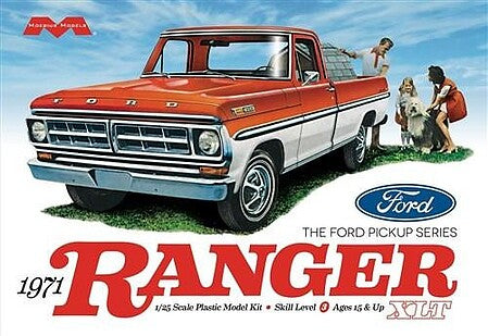 Moebius Models 1971 Ford Ranger XLT 1/25th Scale Plastic Model Kit No. MOE1208