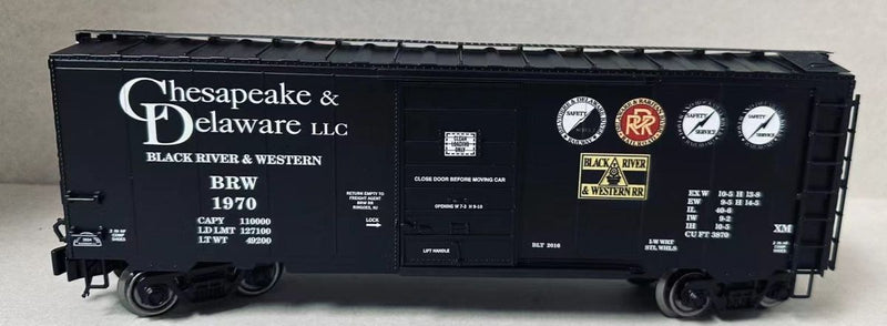 Ready Made Trains RMT O Scale BoxCar Chesapeake & Delaware Black River & Western