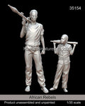 Mantis Miniatures African Rebels 1/35th Scale Model No. 35154