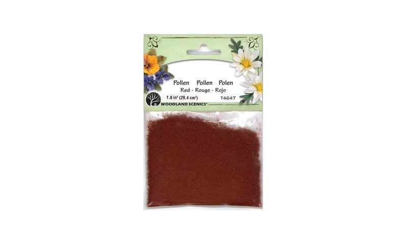 Woodland Scenics Pollen Red Color No. T4647