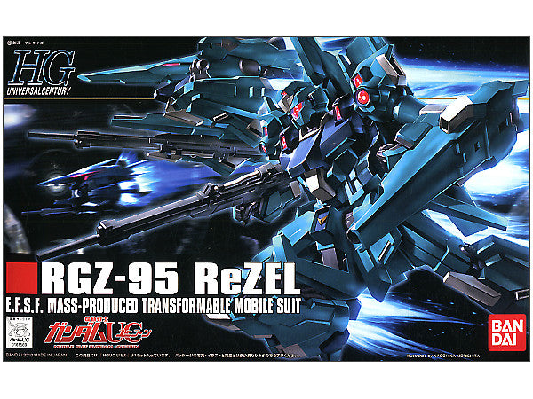 Bandai HGUC #103 1/144 RGZ-95 ReZEL "Gundam UC" No. BNDAI2077707