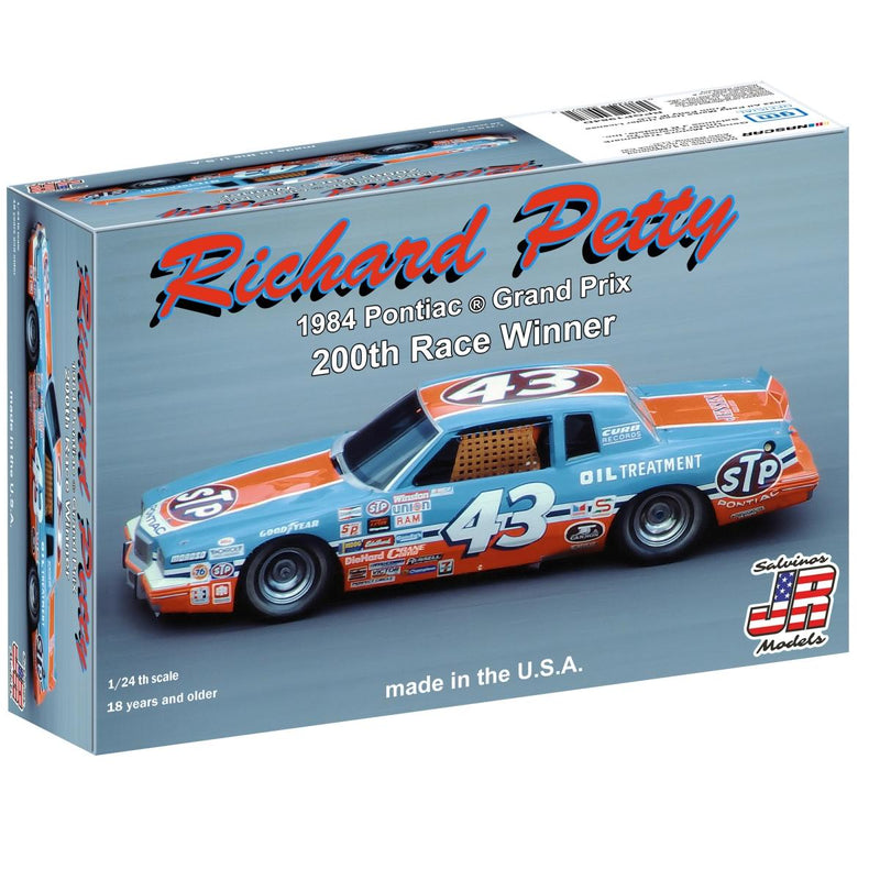 Richard Petty 200th WIN 1984 Pontiac Grand Prix Stock Car STP 1:24 Model Car Kit