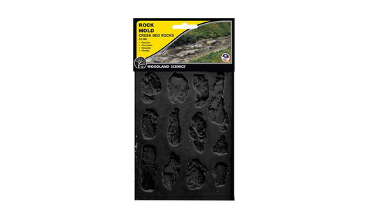 Woodland Scenics Rock Mold Creek Bed Rocks No. C1246
