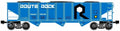 Ready Made Trains O Scale The Rock 3 Bay Coal Hopper No. RMT-66240
