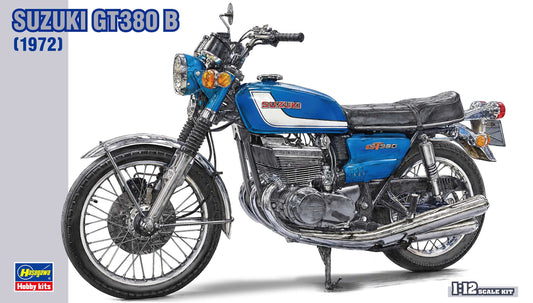 Hasegawa Suzuki Gt380 B 1972 !/21th Scale Plastic Motorcycle Model No. HSGWA21505