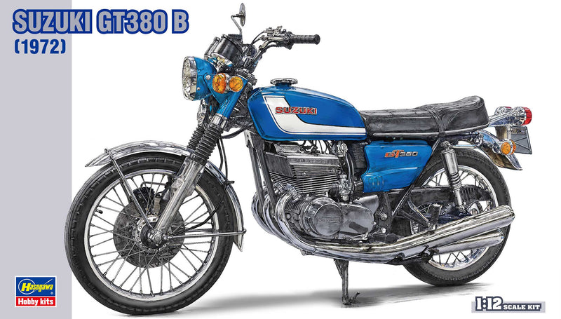 Hasegawa Suzuki Gt380 B 1972 !/21th Scale Plastic Motorcycle Model No. HSGWA21505