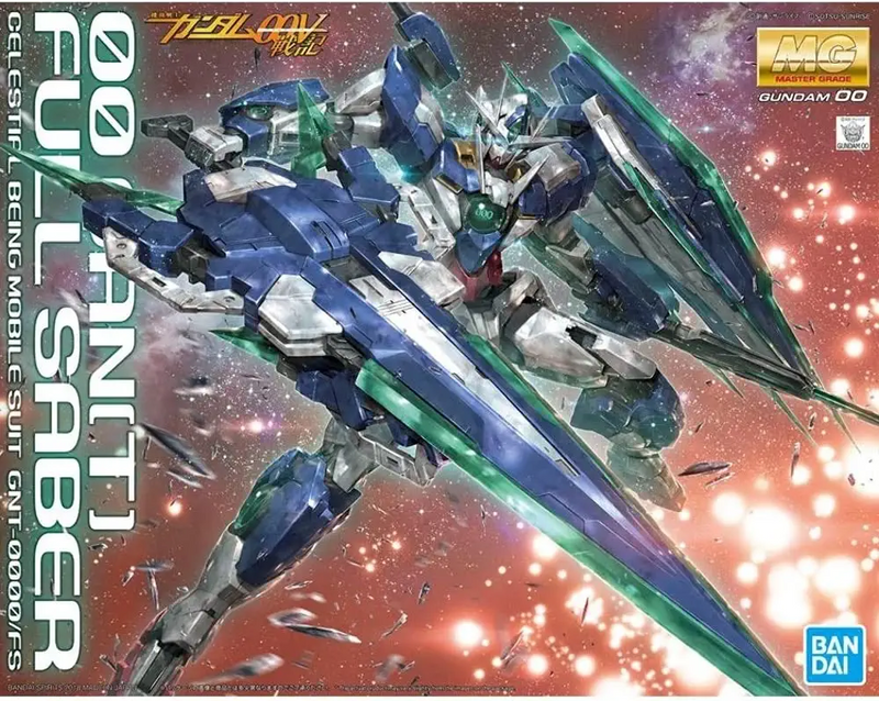 Bandai Gundam MG 1/100 00 QAN(T) Full Saber "Gundam 00V" No. BNDAI2428532