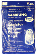 Samsung VP-90F Series 9000 Quiet Storm Vacuum Cleaner Bags 5 pack