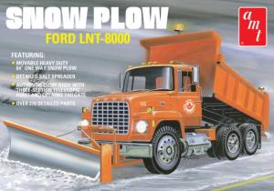 AMT Snow Plow Ford LNT-8000 1/25th Scale Plastic Truck Model No. AMT1178