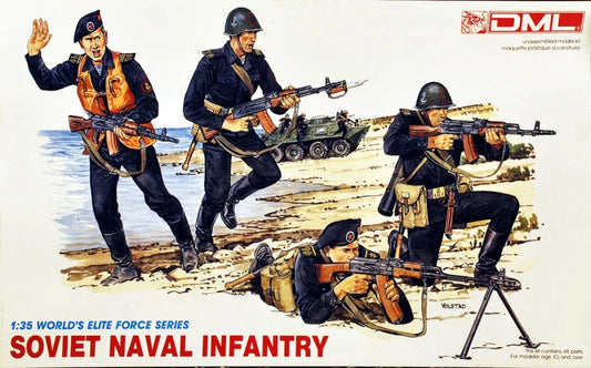 DML Soviet Naval Infantry 1/35th Scale Plastic Model No. 3005