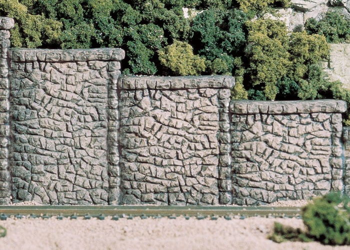 Woodland Scenics Retaining Walls Random Stone HO Scale No. C1261