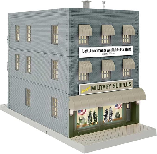 Lionel O Scale Plug-Expand-Play Military Surplus Store No. 2229130