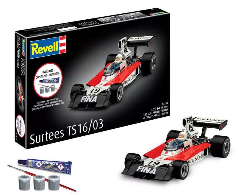 Revell 1/32 Scale Surtees TS16/03 Plastic Car Model No. RMX7739