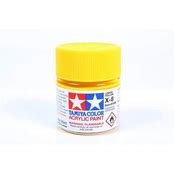 TAMIYA 81508 Acrylic Mini X-8 Lemon Yellow 10 ml. bottle