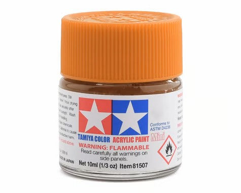 TAMIYA 81526 X-26 Clear Orange Acrylic Mini Paint 10 ml Bottle