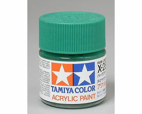 TAMIYA Mini X-28 Park Green Acrylic Paint 10ml