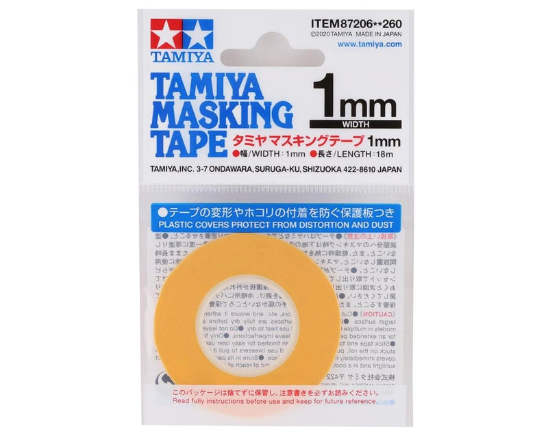 TAMIYA Tam87206 87206 Masking Tape 1 mm/18 m, Model Making
