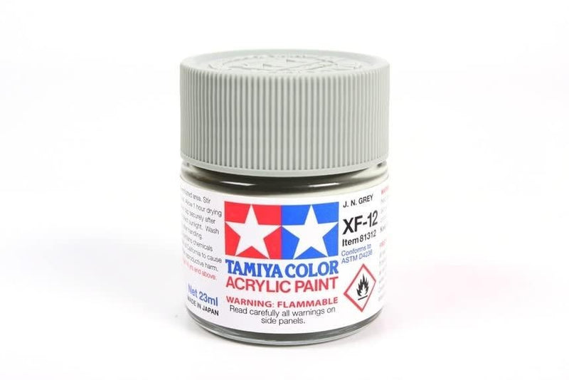 TamIYA Tam81312 Acrylic XF-12 Flat Jungle Gray 23ml