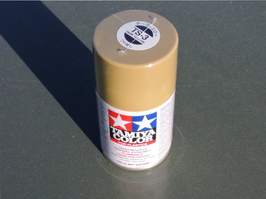 Tamiya Spray Lacquer Ts-3 Dark Yellow Tam85003 Lacquer Primers & Paints