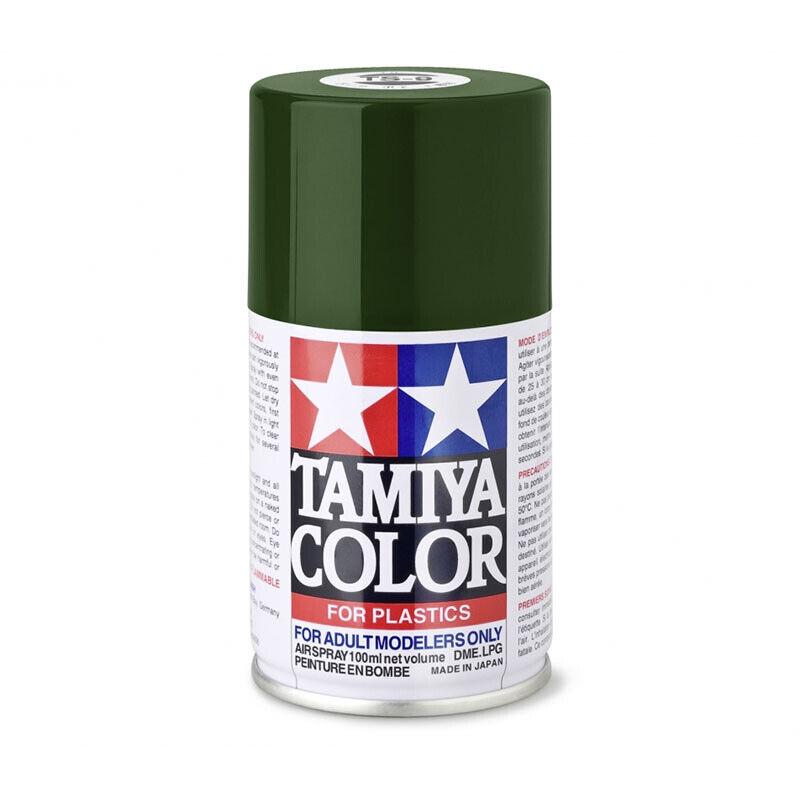 Tamiya 85009 Farbe Ts-9 British-Grü̈n Glä̈nzend 100ml Spray