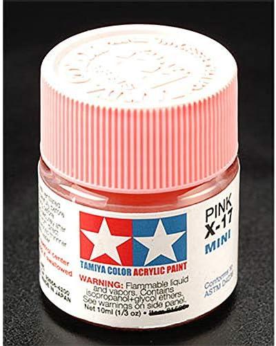 Tamiya Acrylic Mini X17 Pink Tam81517 Plastics Paint Acrylic