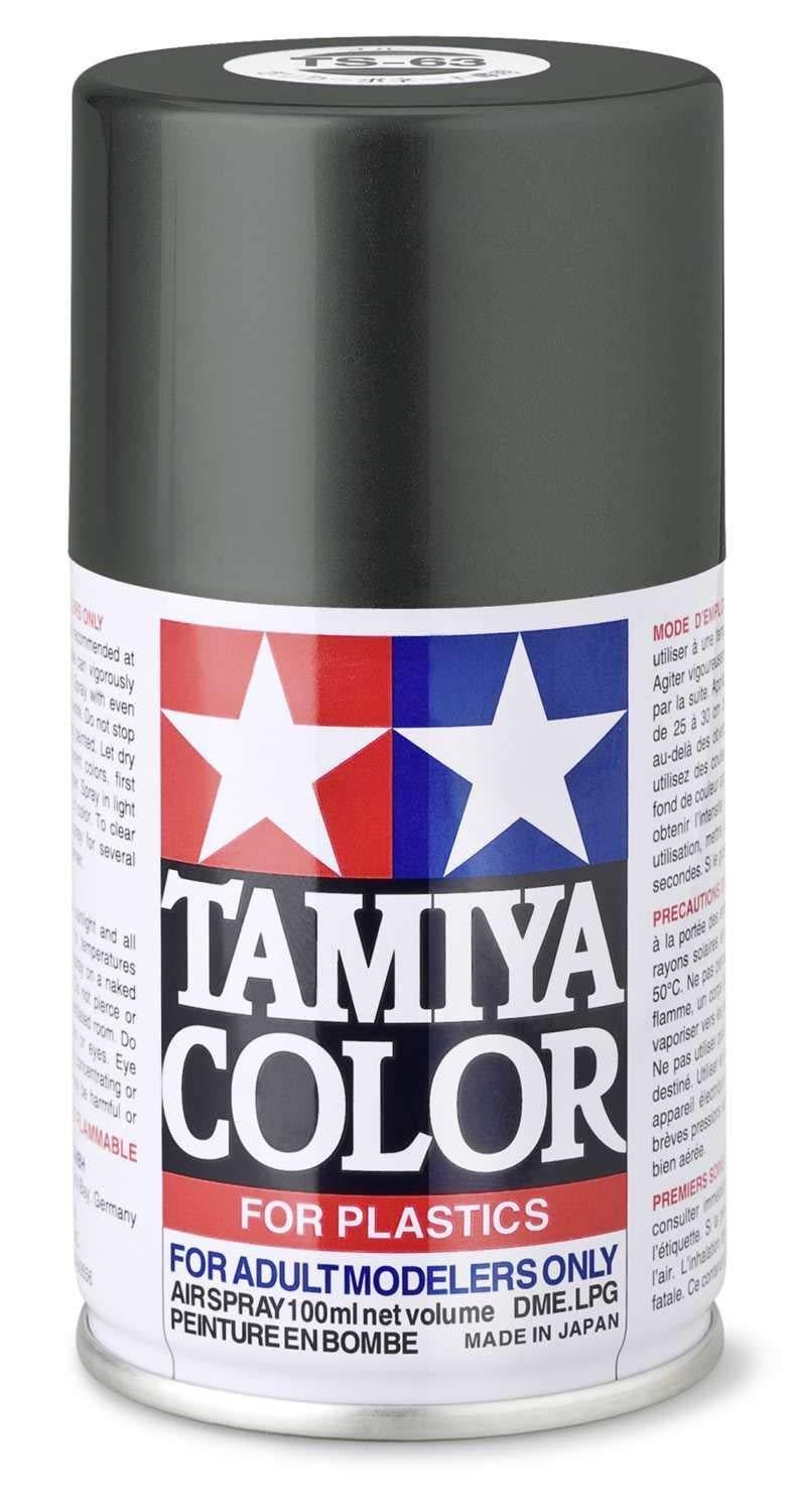 Tamiya Spray Lacquer Ts-63 Nato Black Tam85063