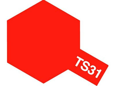 Tamiya Ts-31 Spray Paint, Bright Orange