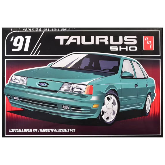 AMT 91' Ford Taurus Sho 1/25th Scale Plastic Model No. AMT554M