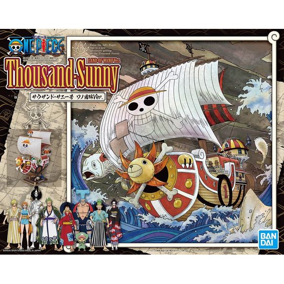 Bandai One Piece Land of Wano Ver. Thousand Sunny Plastic Model Kit No. BAS2536251