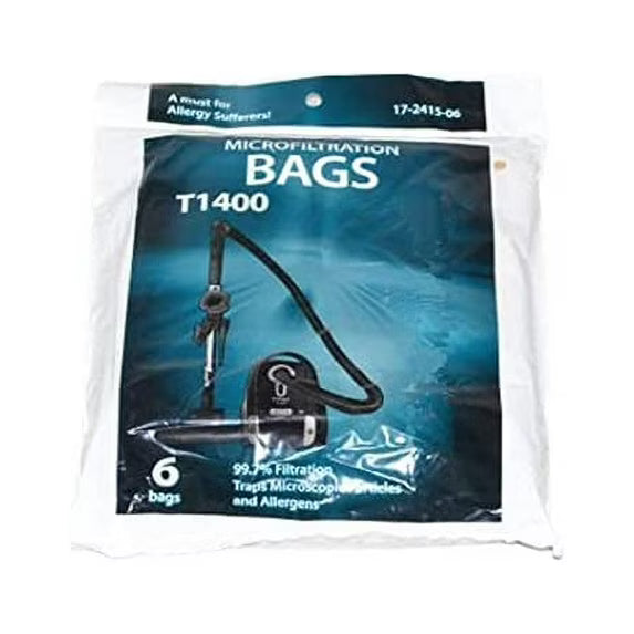Titan T1400 Vacuum Bags 6 pack No. 17-2415-06
