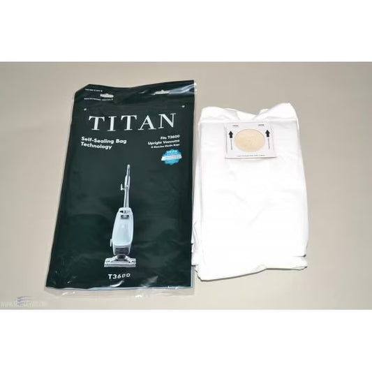 Titan 3600 Upright Genuine Media Vacuum Bags No. 17-2412-09