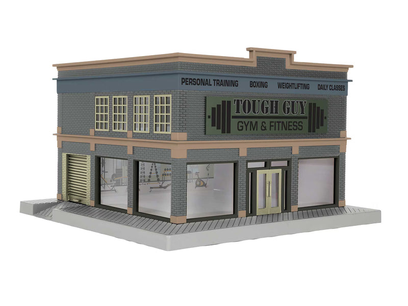Lionel O Scale Plug-Expand-Play Tough Guy Gym & Fitness No. 2229060