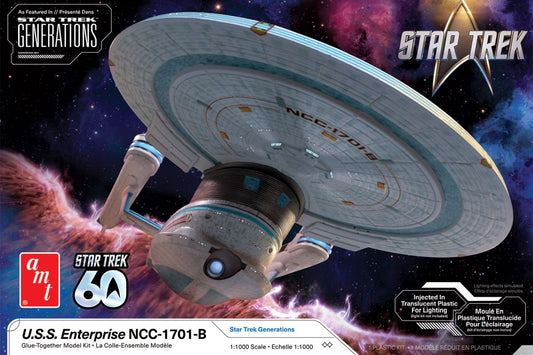 AMR U.S.S. Enterprise NCC-1701-B 1/1000th Scale Plastic Model Kit No. AMT1560