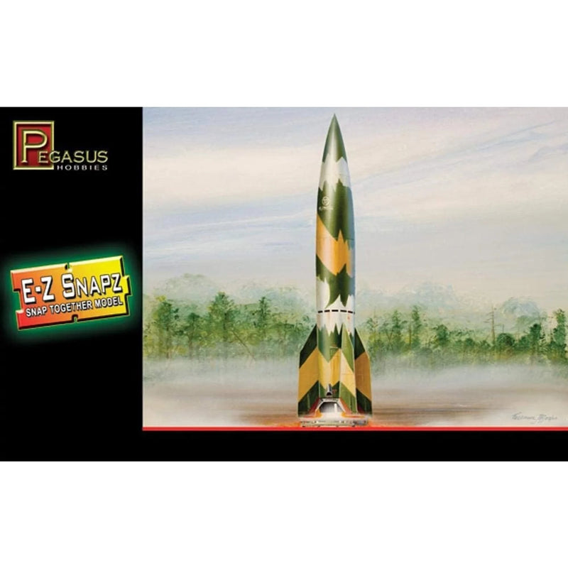 Pegasus Hobbies 1/48th Scale V-2 Rocket Plastic Rocket Kit No. PEG8416