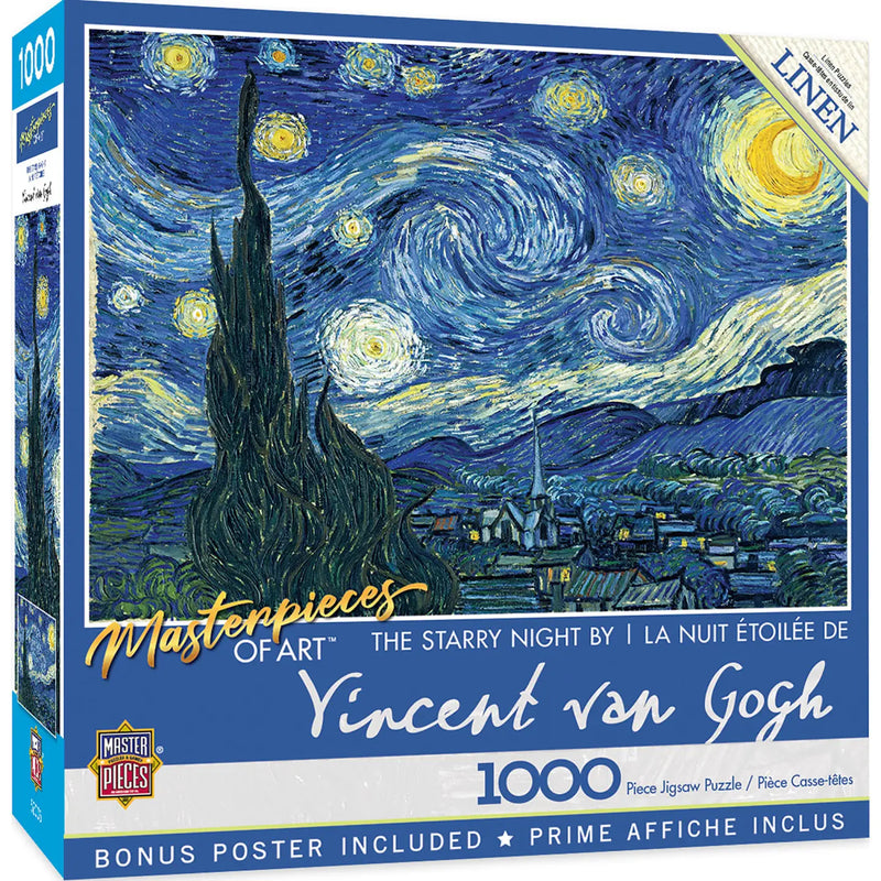 Master Pieces of Art - The Starry Night 1000 Piece Puzzle No. 72012