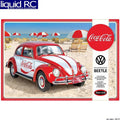 Polar Lights Coca Cola Volkswagen Beetle 1:25th Scale plastic Model Snap Together No. POL960M
