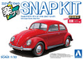 Aoshima Snap Kit Volkswagen Beetle (Ruby Red) 1/32nd Scale Model N0. 06801