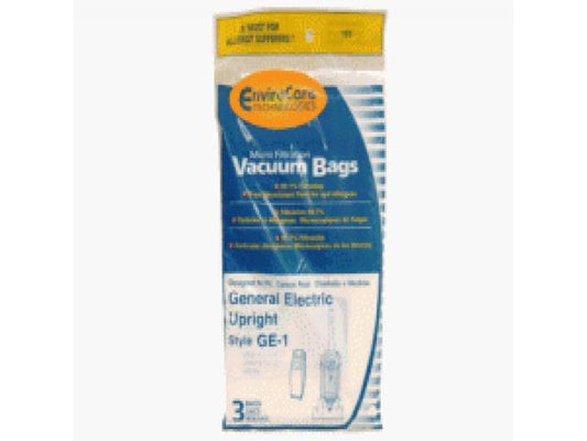 Wal-Mart/GE-1 Vacuum Cleaner Replacement Bags (3 Pack) by Envirocare