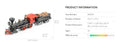 Wild West 4-4-0 Locomotive - COLOR