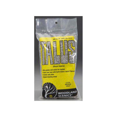Woodland SCENics C1279 Talus Medium Gray WOOU1579 by Woodland Scenics